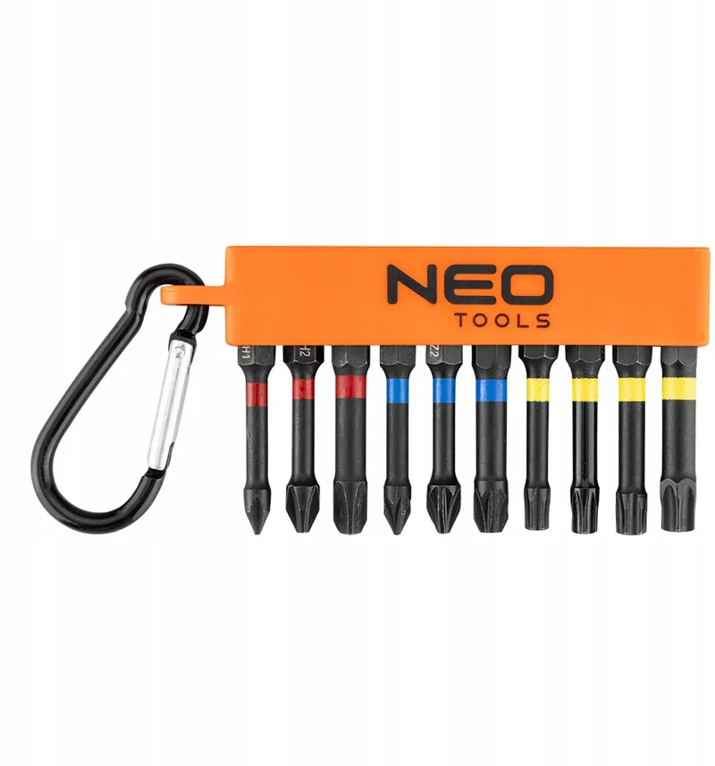 Slagmoer Bits Set 10 Stuks by Neo Tools – product image