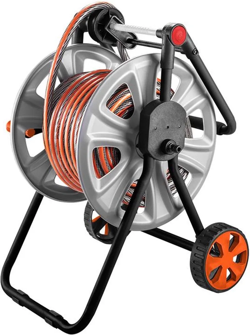 Slangwagen set NEO (PRO) Inclusief 30M1 slang en slangstukken de Neo Tools, Orange – image du produit