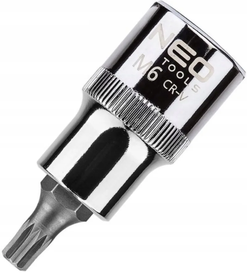 Spline Bit Dop 1/2' M6 x 55 mm - Duurzame Kwaliteit by Neo Tools – product image