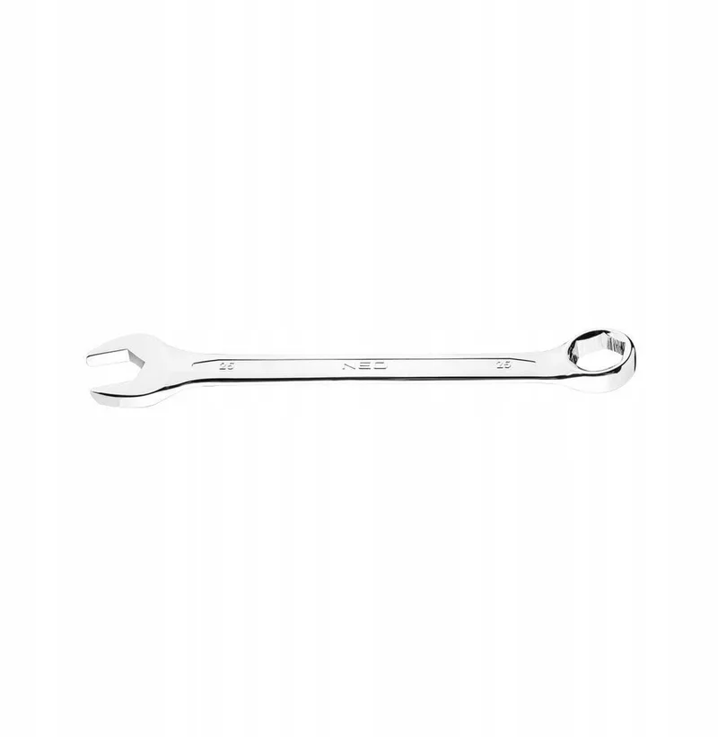 Steek/ringsleutel 25mm Classic Strak Zeskant Kop En Ring DIN 3113 CrV Staal TUV M+T by Neo Tools – product image
