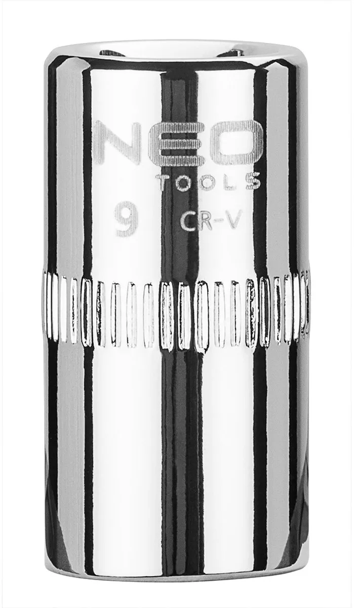 Superlock - Zeskantige Dopsleutel - 1/4" 9 mm - Chroom-Vanadiumstaal by Neo Tools – product image