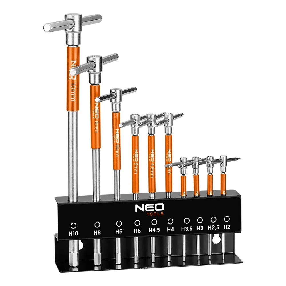 T-handle With Stand 09-509 Inbussleutelset de Neo Tools – image du produit