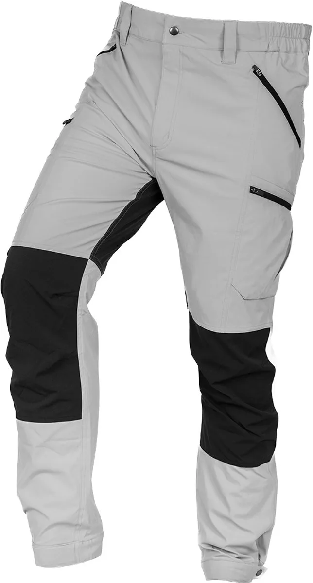 Tools 81-294 Serie - Outdoor Werkbroek - 4 Way Stretch - Grijs de Neo Tools, Gris clair, Gris foncé, XXL – image du produit