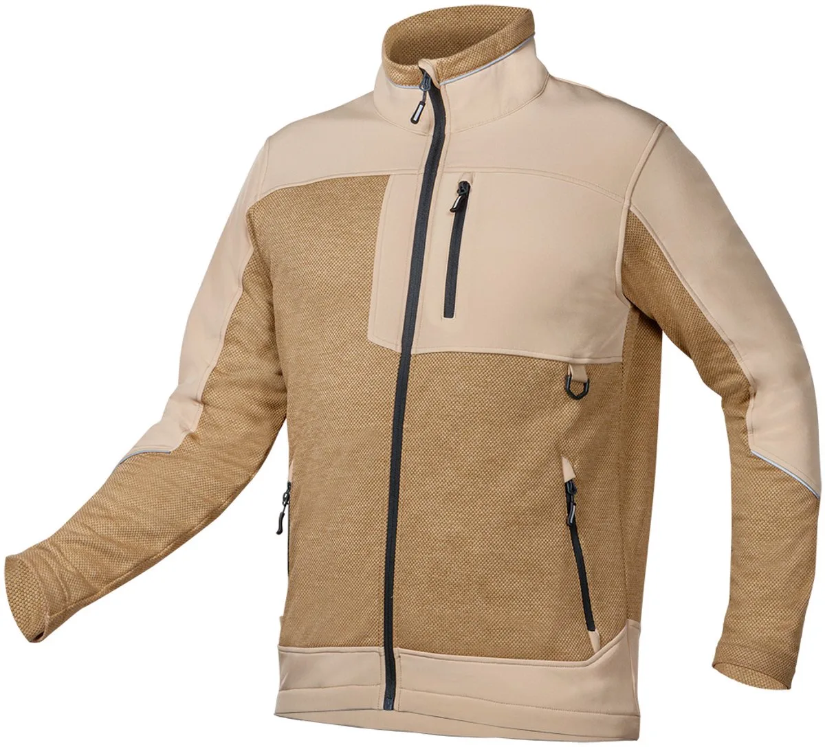 TOOLS 81-516-S - Softshell Werktrui - Beigekleur de Neo Tools, Beige, S – image du produit