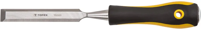 TOPEX - Houtbeitel - 16 mm - Dubbelmateriaal Greep - CrV de Neo Tools – image du produit