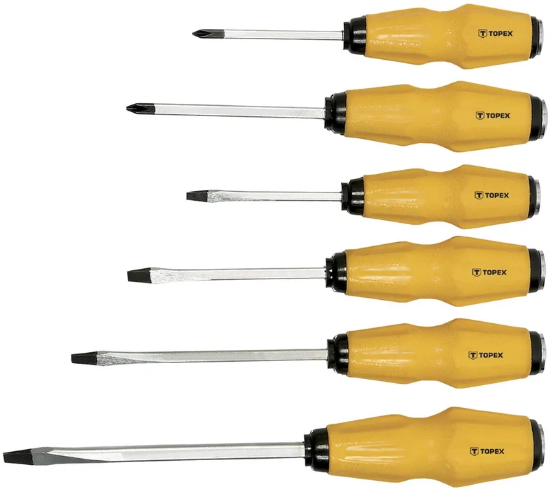 TOPEX Schroevendraaierset slagvast (6-delig) by Neo Tools, 39D504 – product image