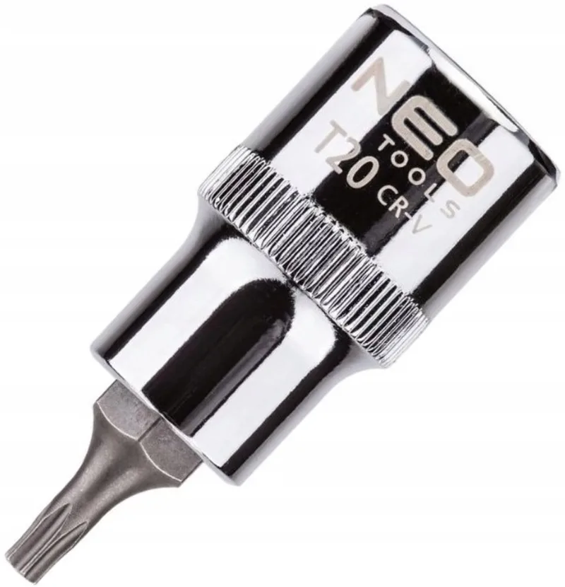 Torx Bit T20 1/2" 55mm CrV S2 Sterk Mechanica Dop NEO by Neo Tools – product image