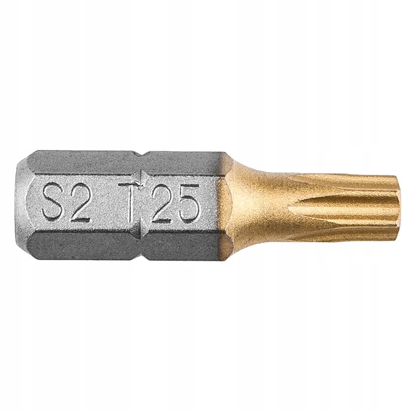 TX25 Schroefbits 25mm 2 Stuks - Duurzaam Staal von Neo Tools – Produktbild