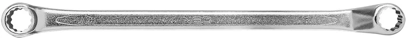 Verstelbare Ringsleutel - 8 x 9 mm - 45° Gebogen - Chroom-vanadiumstaal by Neo Tools – product image