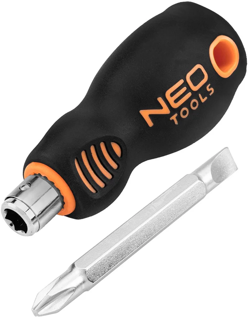 Verwisselbare "Stubby" schroevendraaier by Neo Tools, Orange – product image