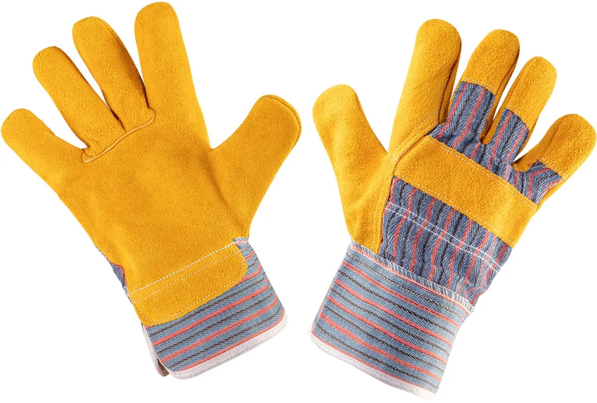 Werkhandschoenen - Koe leer - Basic de Neo Tools, Jaune, 10,5 – image du produit