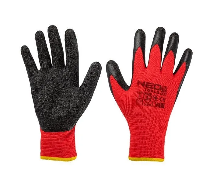Werkhandschoenen – Latex Gecoat Crincle – L de Neo Tools, 9 – image du produit