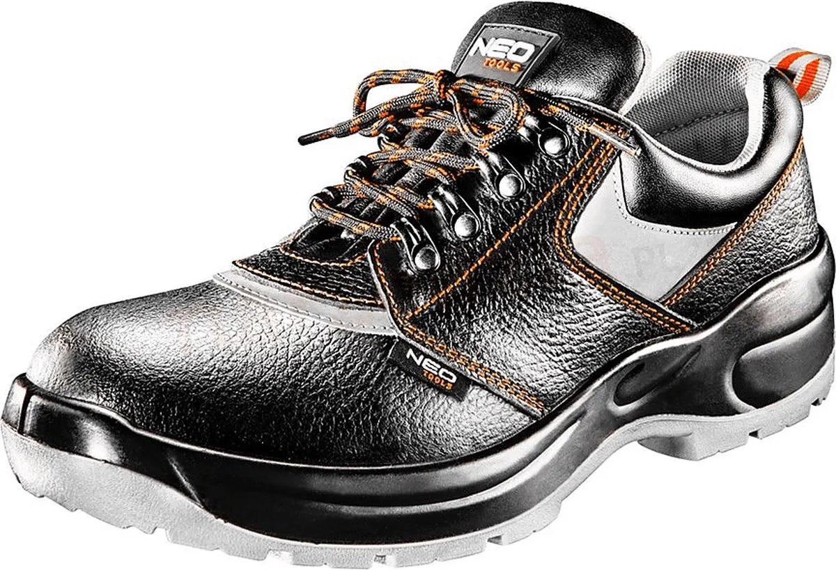 Werkschoenen - Lederen - CE van Neo Tools, Zwart, 43 – productafbeelding