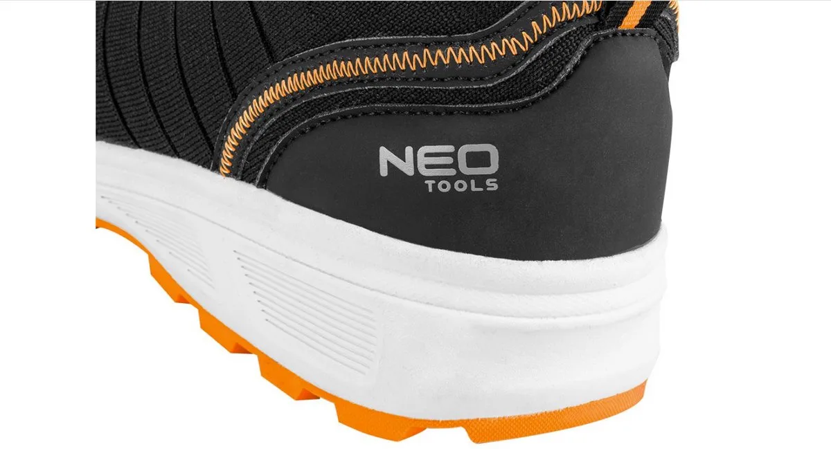 Werkschoenen S1P SRC metaalvrij (maat44) 29.3cm NEO TOOLS 82-159-44 van Neo Tools, Black – orange – white – productafbeelding