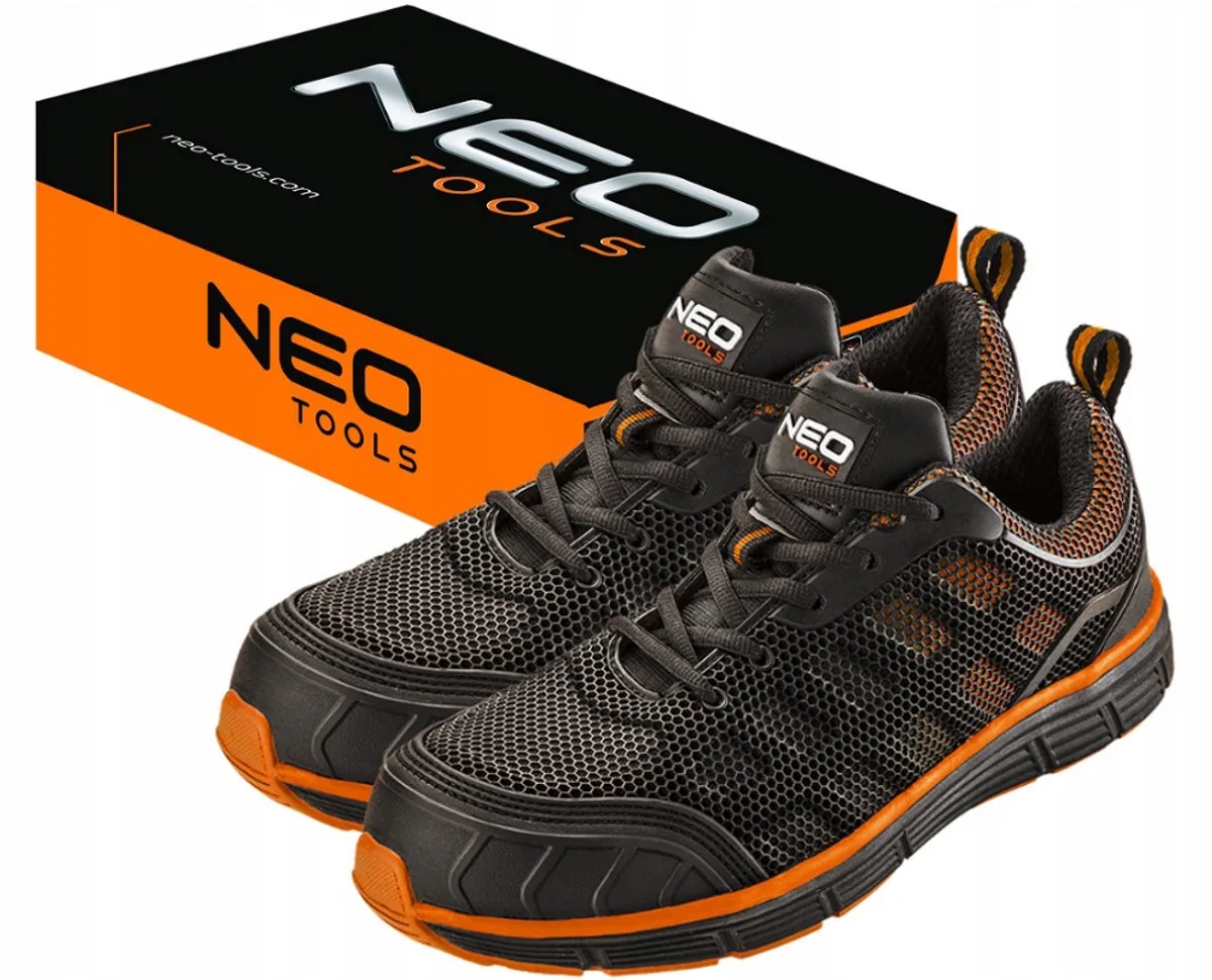 Werkschoenen - Stalen neus van Neo Tools, Zawart – orange, 45 – productafbeelding