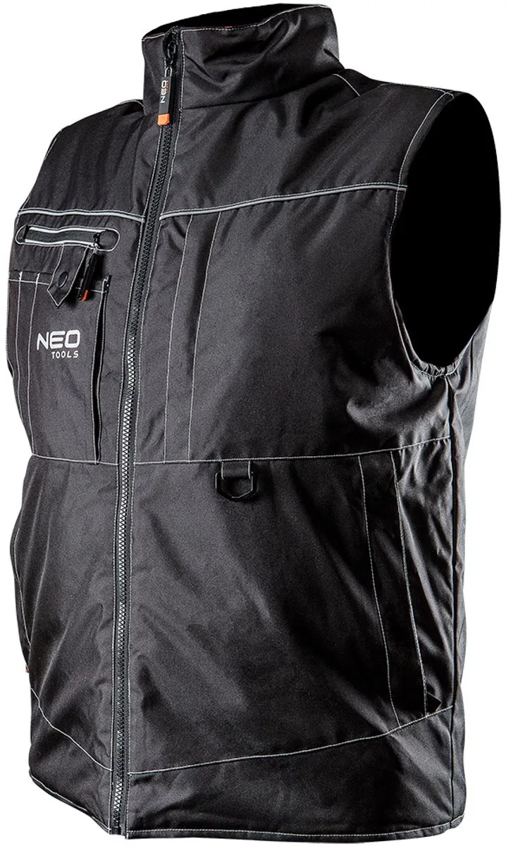 Werkvest - Oxford - XXL - Ocieplany - Reflecterend de Neo Tools, Noir – image du produit