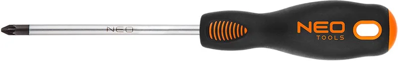 Wkseries - Pozidriv Schroevendraaier - PZ2 - 100mm - Magnetisch - Ergonomische Handgreep by Neo Tools, Orange – product image