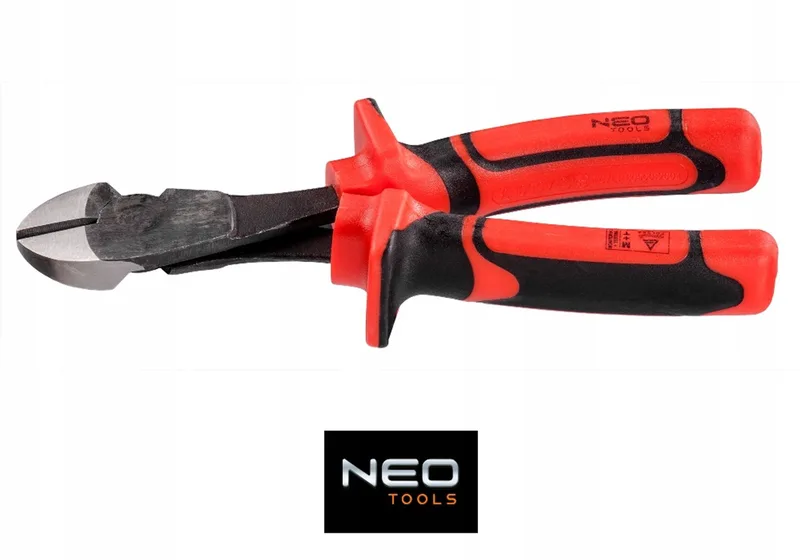 Zijsnijtang VDE 1000V 200mm CrV TUV - Professioneel Gereedschap de Neo Tools – image du produit