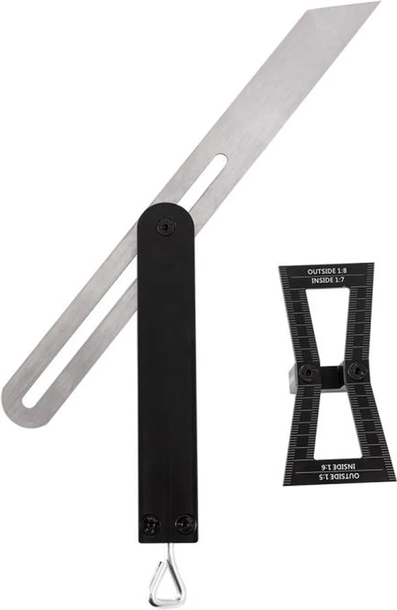 Zweihaak RVS zwaluwstaart mal by Neo Tools, Silver – product image