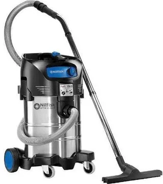 Attix 40-01 PC INOX - Compacte nat/droogzuiger van Nilfisk, Zwart – productafbeelding 1 van 2