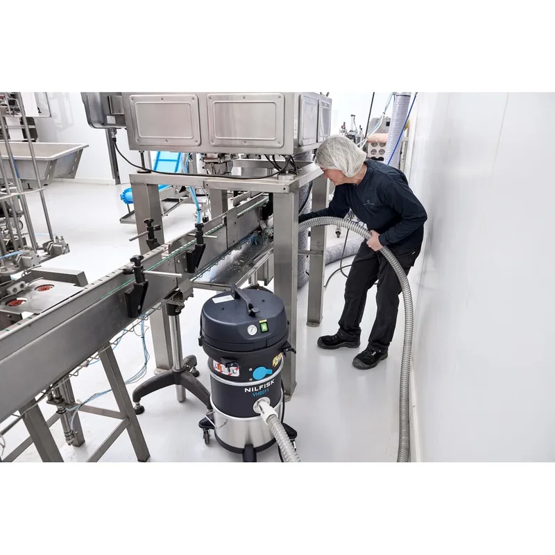 Sicherheitssauger VHS011 für brennbaren & gefährlichen Staub in der Zone Z22 LC Z22 EXA AU von Nilfisk – Produktbild 2 von 2
