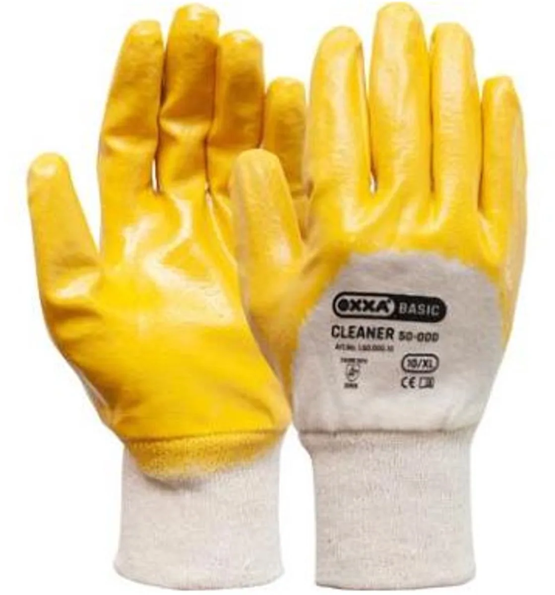 Cleaner - Werkhandschoenen - 1 paar by OXXA, Yellow, White, 9/L – product image