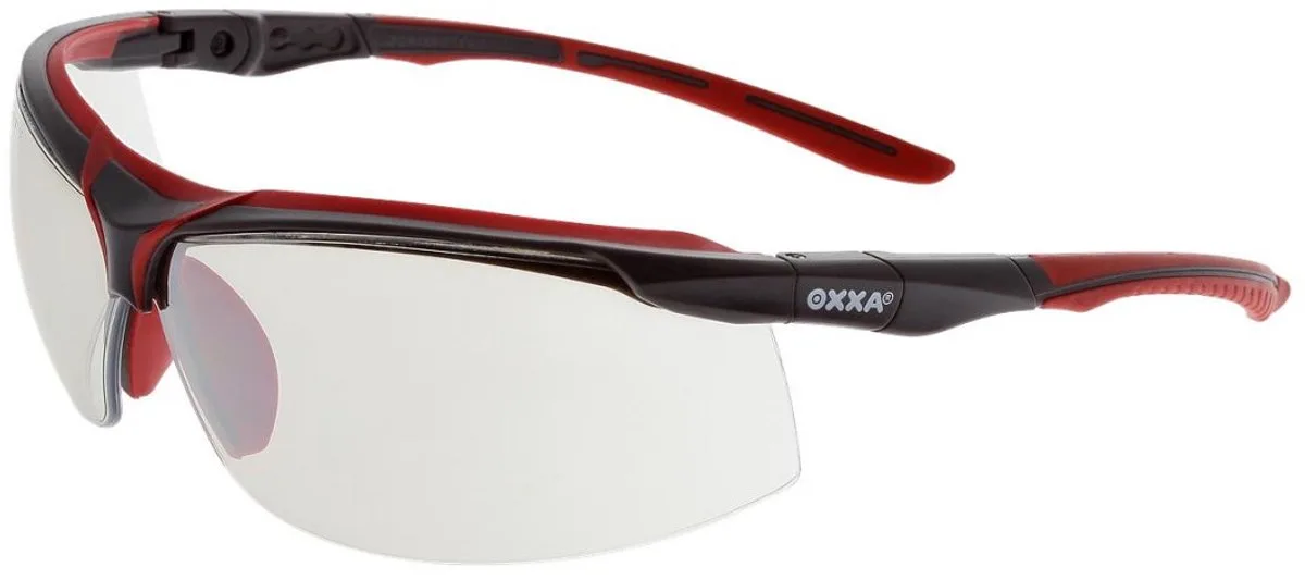 Culma 8212 veiligheidsbril by OXXA, Red, Black – product image