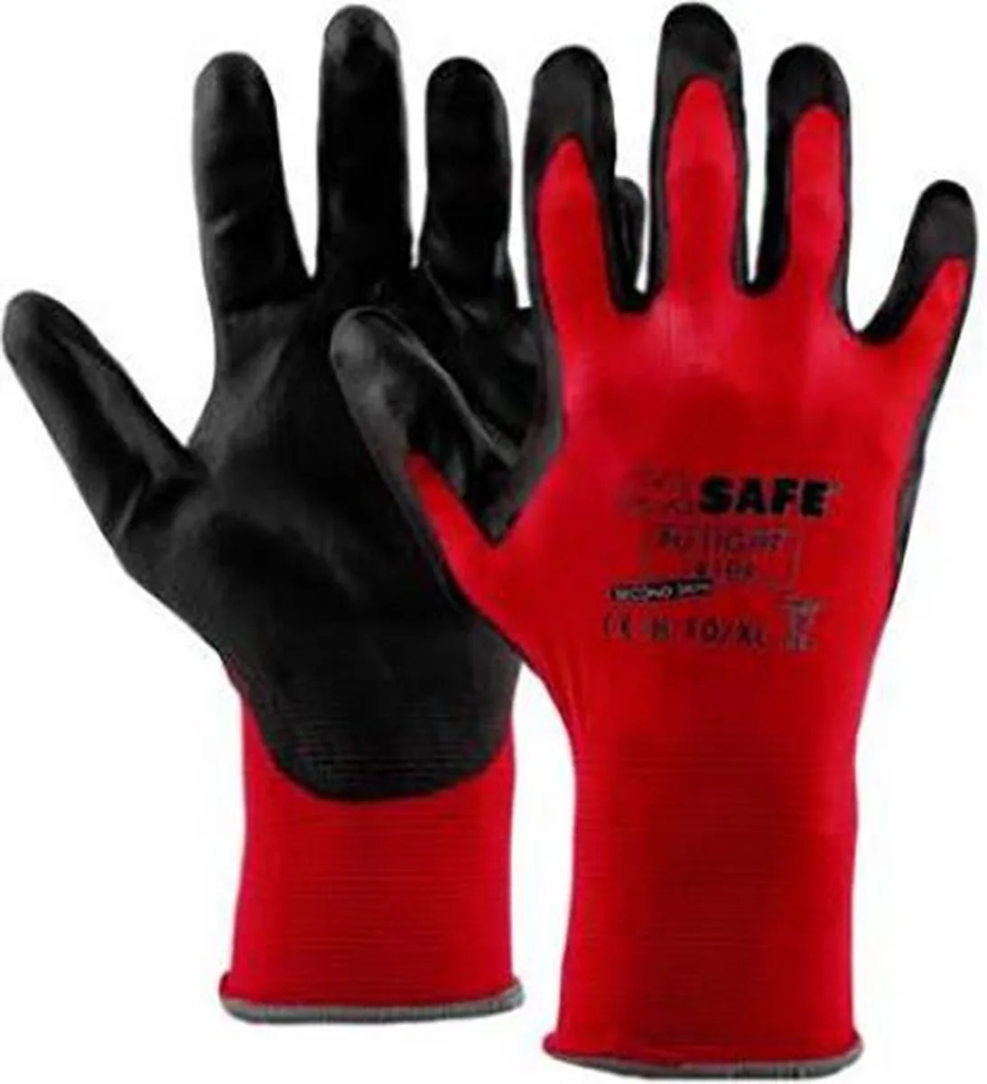 M-Safe PU-Light Second Skin handschoenen de OXXA, Rouge – image du produit
