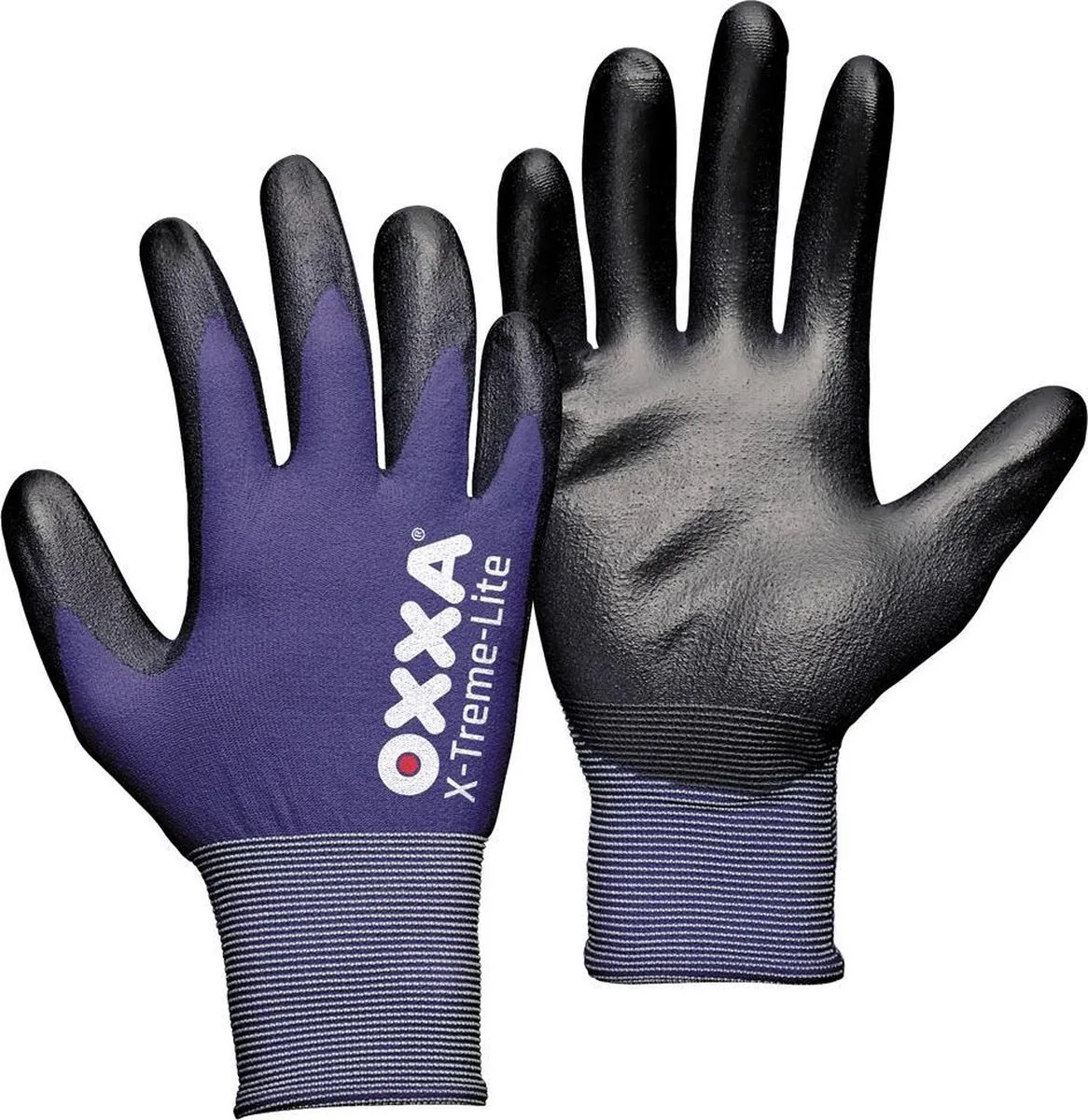 Oxxa 51-100 X-Treme-Lite Werkhandschoenen - 8/M de OXXA, Noir, Bleu – image du produit