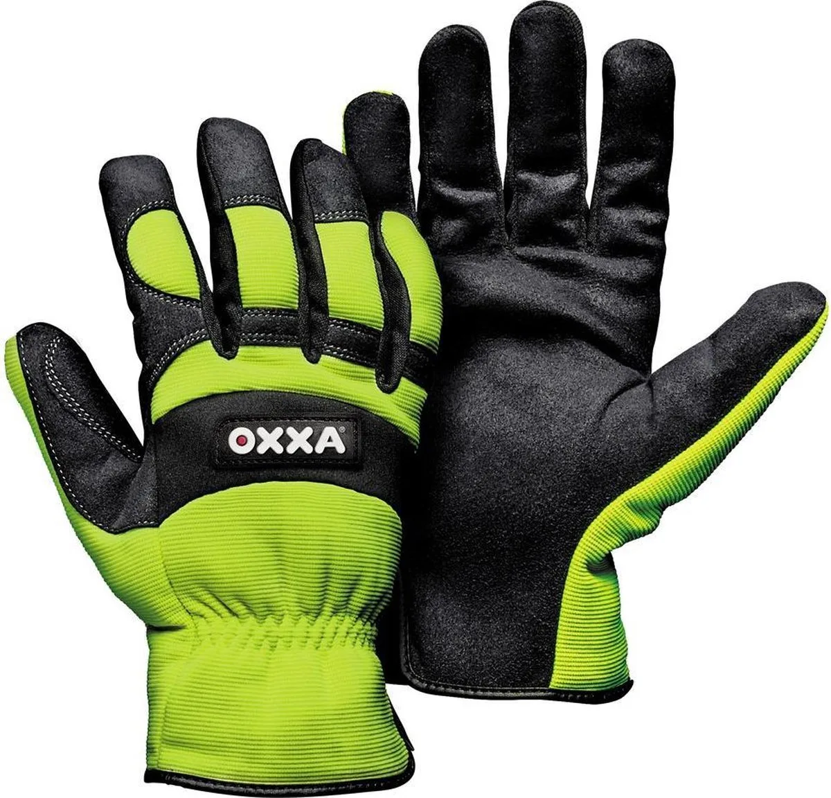 Oxxa 51-610 X-Mech-610 Werkhandschoenen - 9/L - Verhoogde zichtbaarheid de OXXA, Noir – image du produit