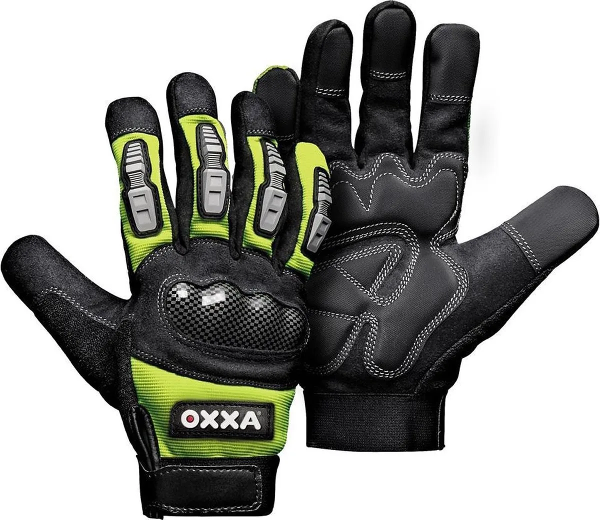 Oxxa 51-620 X-Mech-620 Werkhandschoen - 10/XL de OXXA, Noir, Jaune – image du produit