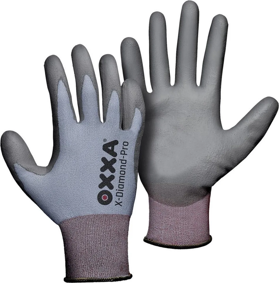 Oxxa 51-750 X-Diamond-Pro Werkhandschoen - 8/M by OXXA, Grey – product image