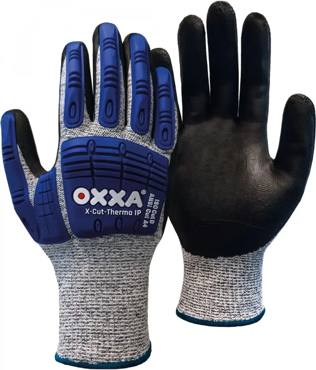 X-Cut-Thermo Handschoen - Snijklasse D - Warmte & Grip - 11/XXL de OXXA, Bleu – image du produit