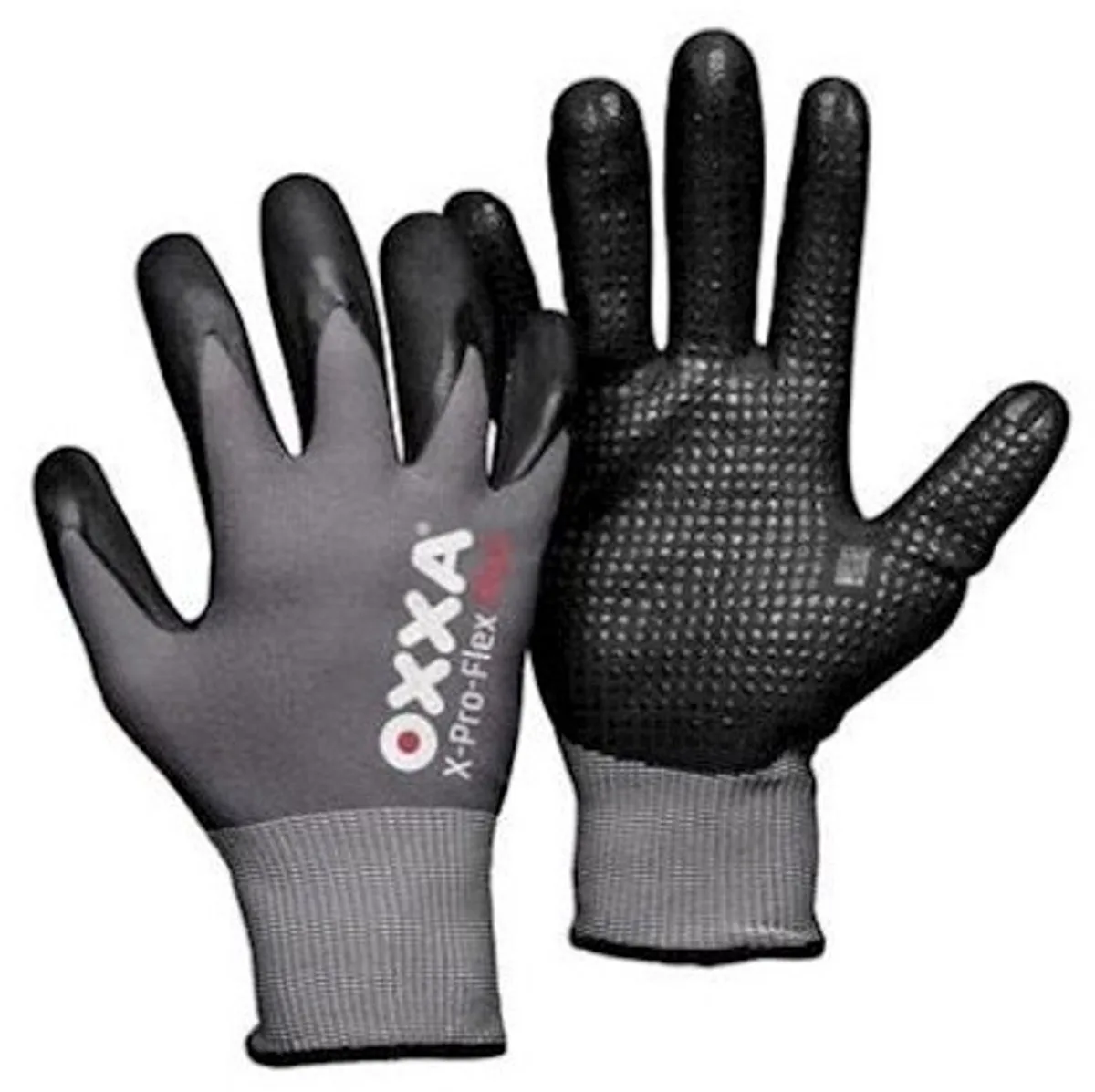 X-Pro-Flex Plus 51-295 handschoen XL Oxxa - Nitril/Lycra - Gebreid manchet - EN 388:2016 de OXXA, Noir – image du produit