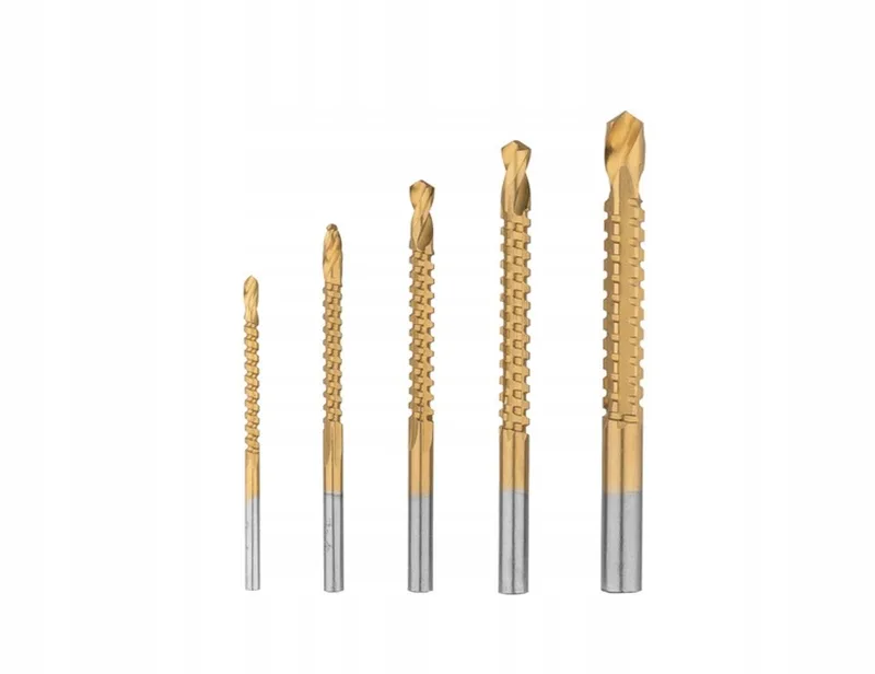5x HSS Frees Houtboren Set Titanium 3-8mm by Parkside – product image