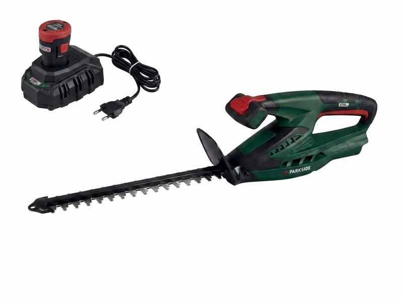 Accu-heggenschaar 12V inclusief accu en lader - Ideaal om gemakkelijk heggen te snoeien de Parkside – image du produit