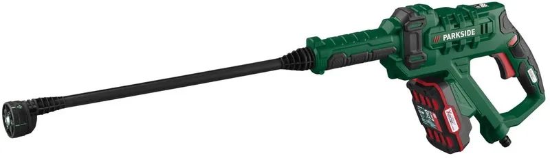 Accu-hogedrukreiniger 20 V met accu en lader - Accu: 20 V (2 Ah) - Druk: 25 bar de Parkside – image du produit
