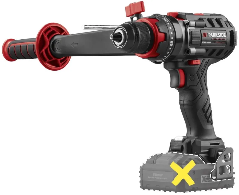 PERFORMANCE® 20V Akku-Schlagbohrschrauber »PPSBSA 20-Li C3 «, ohne Akku – ohne Ladegerät von Parkside – Produktbild