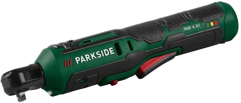 Accu-ratel 4 V - Geïntegreerde LED-werklamp - Draaimoment: max. 13,5 Nm by Parkside, Green – product image