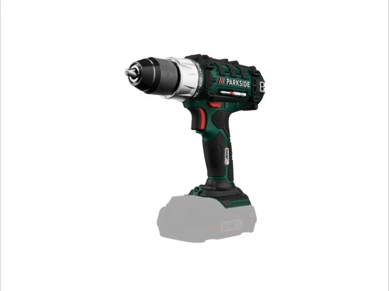 Accu-schroefboormachine 20V zonder accu en lader - Krachtige, snoerloze boormachine - 2 versnellingen de Parkside – image du produit