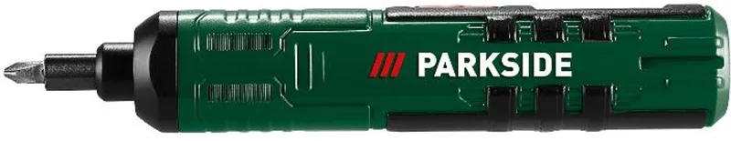 Accu-schroevendraaier 4V - 300 tpm - instelbaar koppel max. 3 Nm - oplaadbaar met usb by Parkside – product image