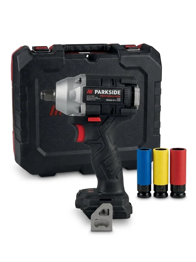 Accu-slagmoersleutel 1/2" 20 V zonder accu en oplader de Parkside – image du produit