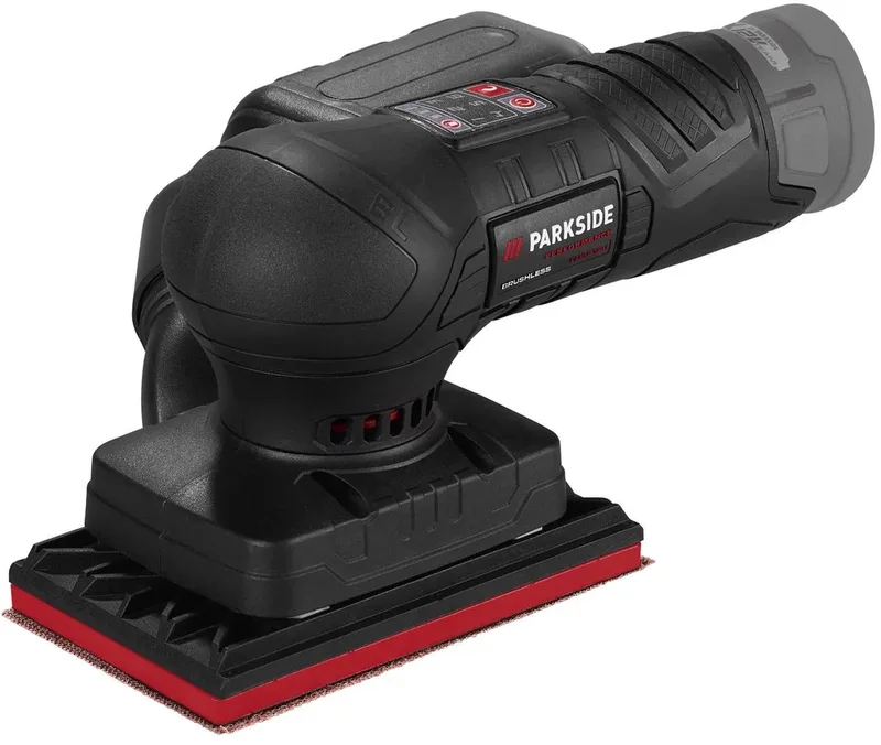 Accu-vlakschuurmachine 12 V zonder accu en lader - Toerental: 6000/10000 tpm van Parkside – productafbeelding
