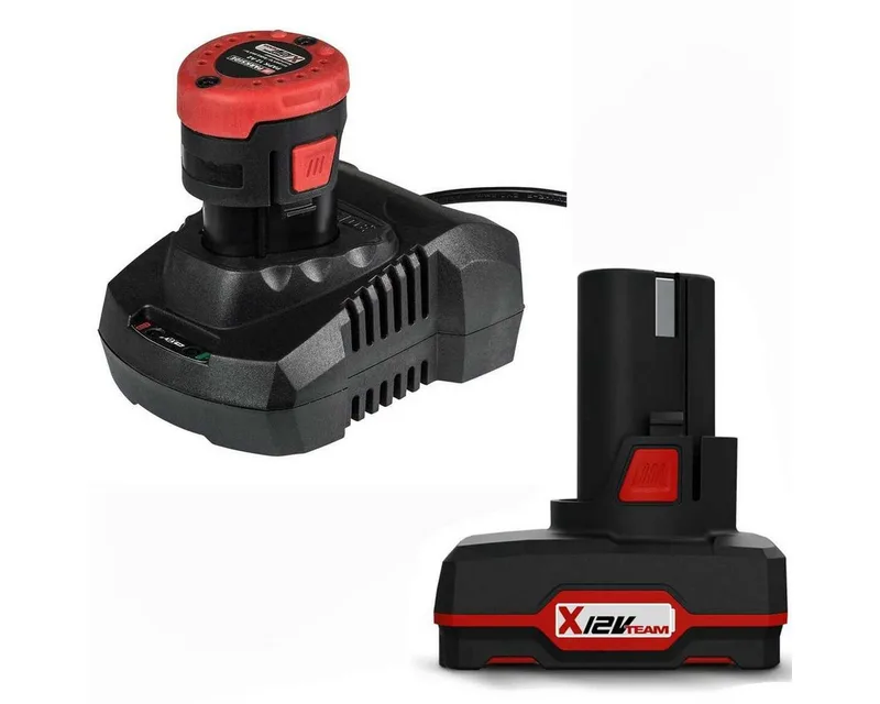 Akku 2.0 Ah + 4.0 Ah PAPK 12 + Ladegerät für X-12-V Team Serie Akku Starter-Set von Parkside – Produktbild