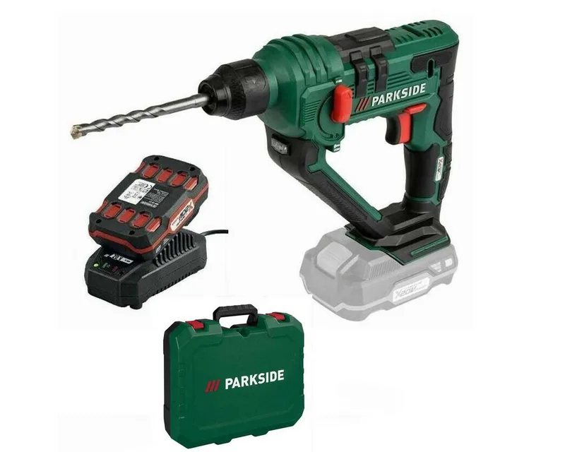 Akku-Bohrhammer Akku Bohrhammer PABH 20-Li X20VTeam mit Akku 2.0 Ah u Ladegerät by Parkside – product image 1 of 4