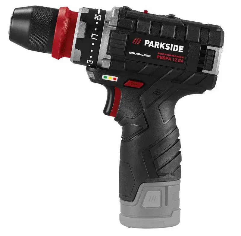 Akku-Drehschlagschrauber 12V Akku-Bohrschrauber PBSPA 12+ Bosch Bohrerset (ohne Akku) de Parkside – image du produit 2 sur 5