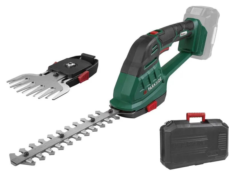 Akku-Gras- und Strauchscherenset 20V Akku-Gras- und Strauchschere PAGS 20-Li mit Akku und Ladegerät von Parkside – Produktbild 2 von 5