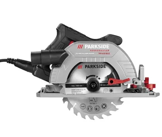 Akku-Handkreissäge PERFORMANCE Handkreissäge PPHKS 1800 mit Führungsschiene 2 x 700mm von Parkside – Produktbild 5 von 5