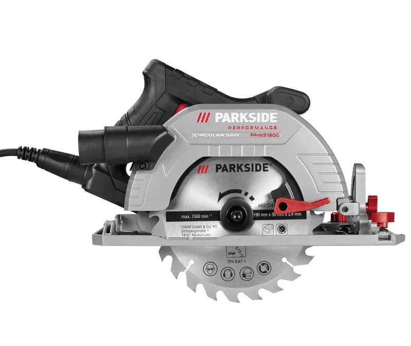 Akku-Handkreissäge PERFORMANCE Handkreissäge PPHKS 1800 mit Führungsschiene 2 x 700mm von Parkside – Produktbild 5 von 5