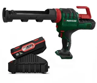 Akku-Kartuschenpistole PARKSIDE 20 V Akku-Kartuschenpresse PKPA 20-Li Akku 2.0 Ah / Ladegerät von Parkside – Produktbild 1 von 2